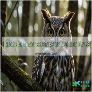 Unique Characteristics of Florida Owls