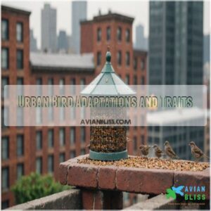 Urban Bird Adaptations and Traits