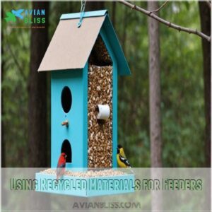 Using Recycled Materials for Feeders