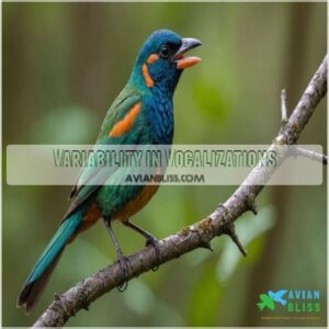 Variability in Vocalizations