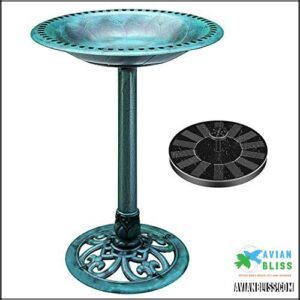 VIVOHOME Polyresin Antique Outdoor Green