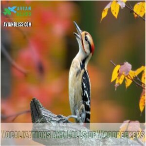 Vocalizations and Calls of Woodpeckers