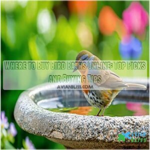 where to buy bird baths online