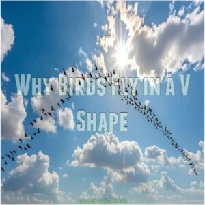 Why Birds Fly in a V Shape