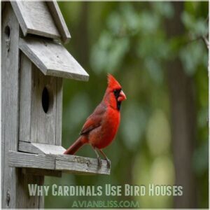 Why Cardinals Use Bird Houses