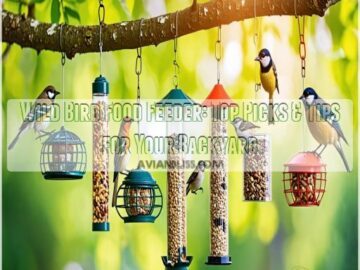 wild bird food feeder