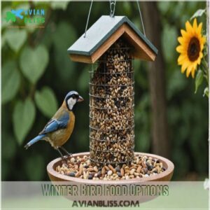 Winter Bird Food Options