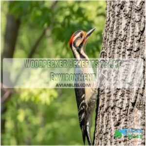 Woodpecker Benefits to The Environment