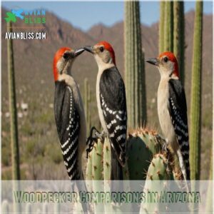 Woodpecker Comparisons in Arizona