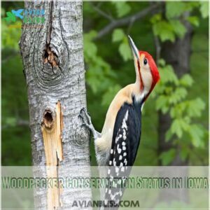 Woodpecker Conservation Status in Iowa