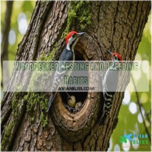 Woodpecker Nesting and Breeding Habits