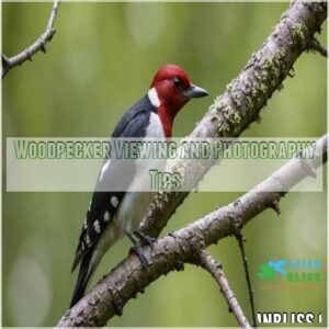 Woodpecker Viewing and Photography Tips