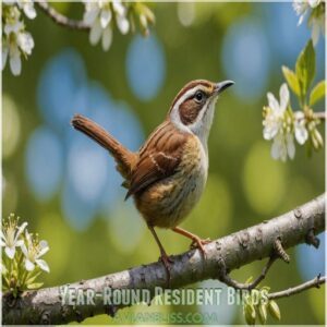 Year-Round Resident Birds