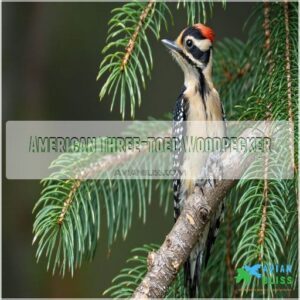 American Three-toed Woodpecker