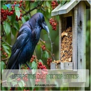 Attracting and Feeding Ravens