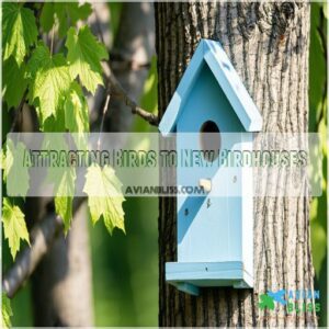 Attracting Birds to New Birdhouses