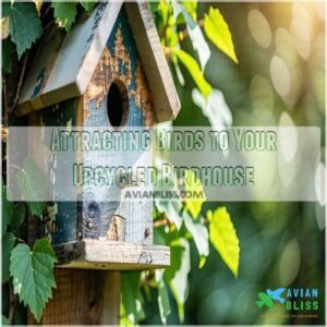 Attracting Birds to Your Upcycled Birdhouse