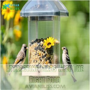 Attracting Birds With The Right Food