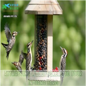 Attracting Woodpeckers to Your Indiana Yard