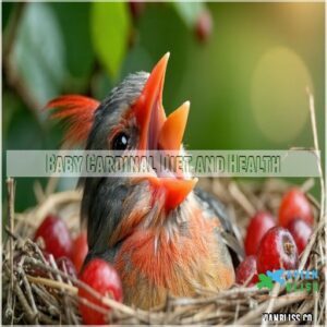 Baby Cardinal Diet and Health