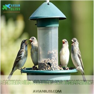 Backyard Bird Behaviors and Vocalizations