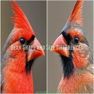 Beak Shape and Size Differences