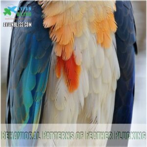 Behavioral Patterns of Feather Plucking