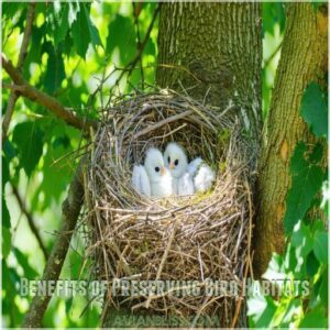 Benefits of Preserving Bird Habitats