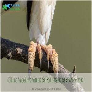 Bird Adaptations for Conservation