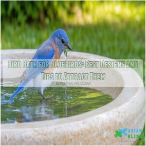 bird bath for bluebirds