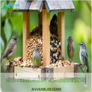 Bird Feeder Safety and Maintenance