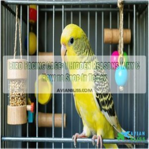 bird pacing cage