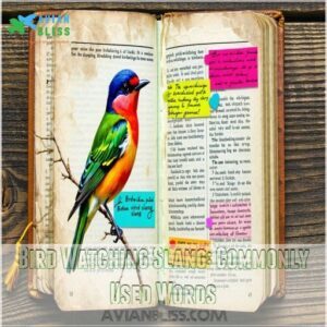 Bird Watching Slang: Commonly Used Words