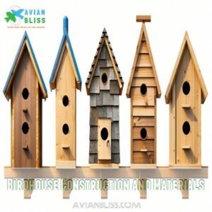 Birdhouse Construction and Materials