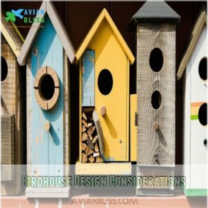 Birdhouse Design Considerations