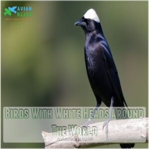 Birds With White Heads Around The World