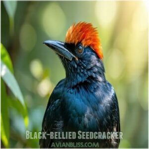 Black-bellied Seedcracker