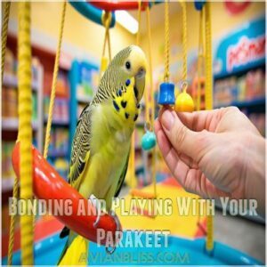 Bonding and Playing With Your Parakeet