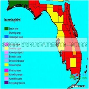 Breeding Range and Wintering Locations