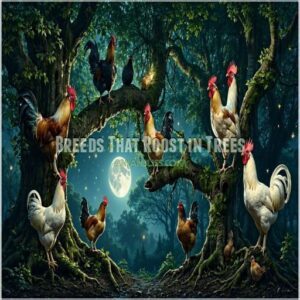 Breeds That Roost in Trees