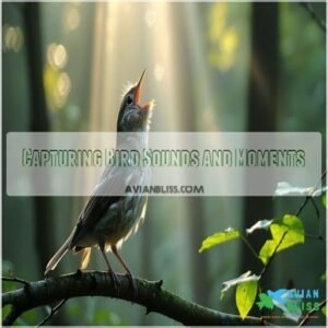 Capturing Bird Sounds and Moments