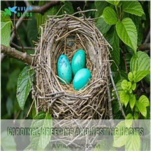 Cardinal Breeding and Nesting Habits