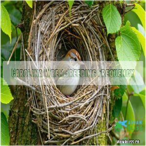 Carolina Wren Breeding Frequency