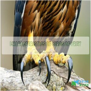 Characteristics of Birds of Prey