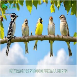 Characteristics of Small Birds