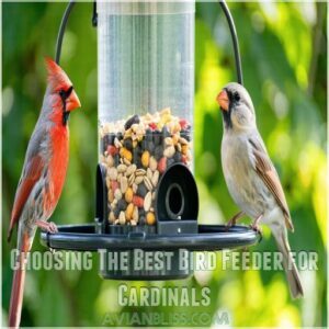 Choosing The Best Bird Feeder for Cardinals