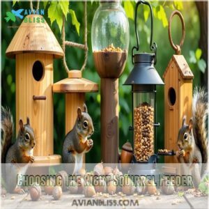 Choosing The Right Squirrel Feeder