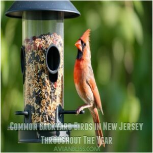 Common Backyard Birds in New Jersey Throughout The Year