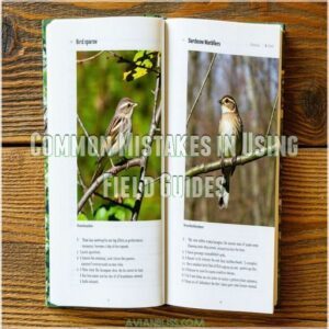 Common Mistakes in Using Field Guides