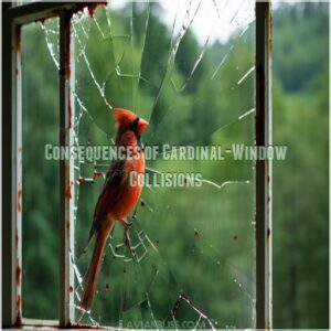 Consequences of Cardinal-Window Collisions